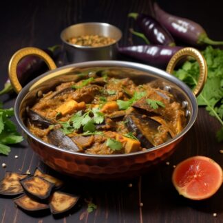 Baigan Bartha (Aubergine maison)