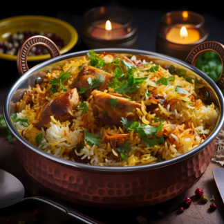 Biryani Poulet Tikka