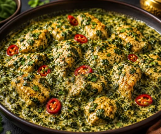 Spicy Chicken Saag Supreme