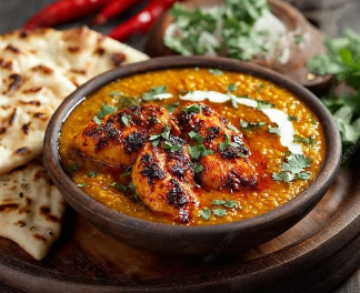 Spicy Dal Poulet